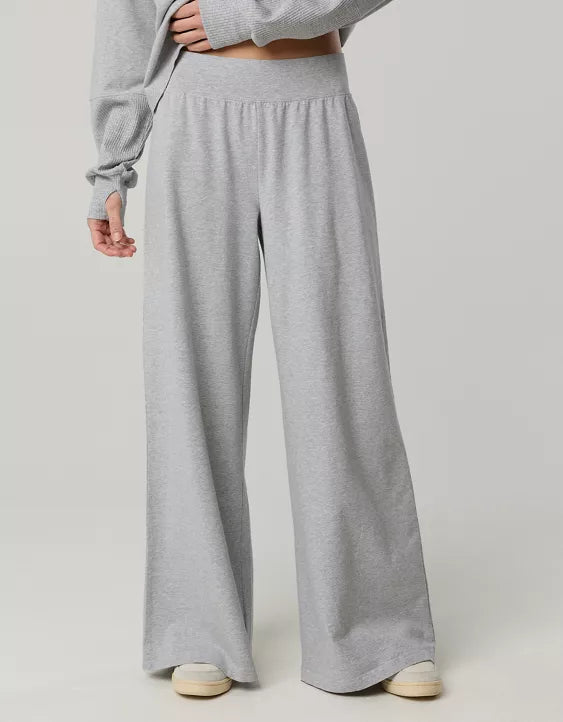Soft High Waist Relaxed Fit Jogger Sweatpants