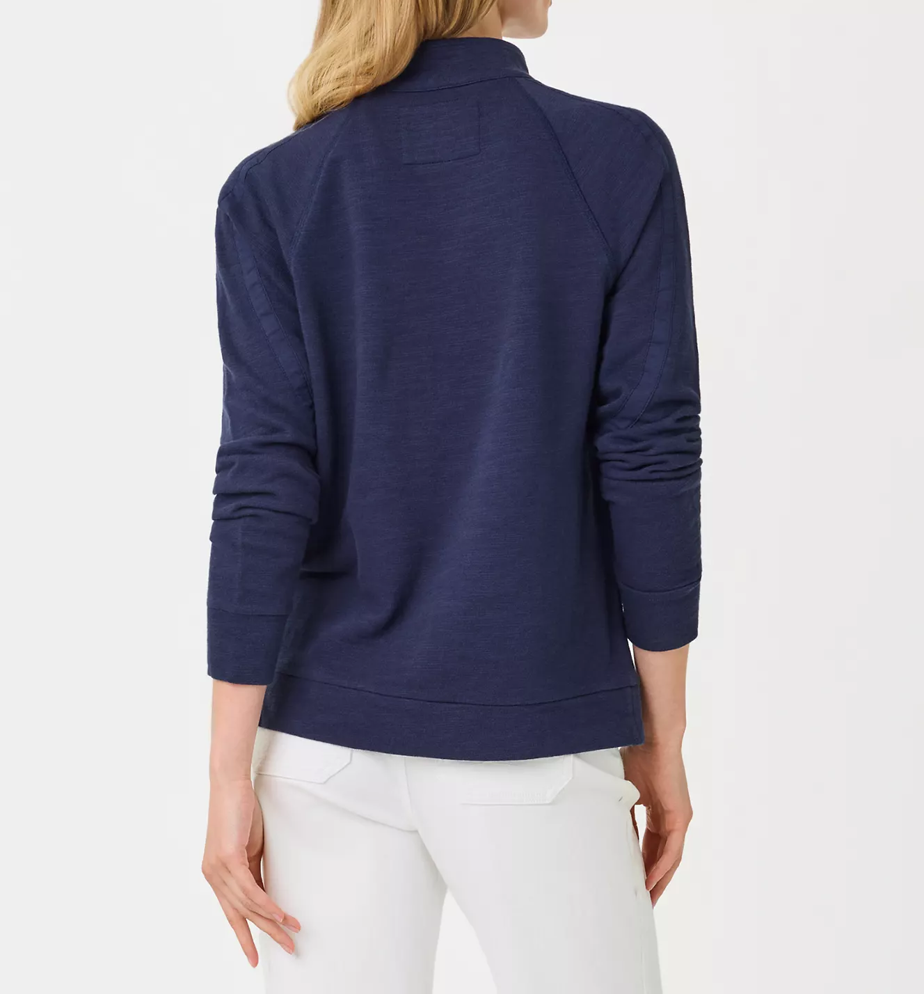 Women’s Relaxed Fit Half Zip Long Sleeve Pullover Top