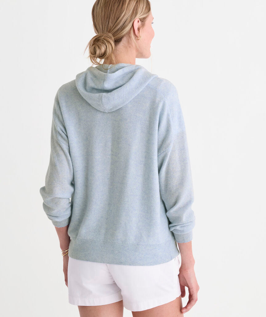 Women’s Lightweight Open Weave Soft Knit Hoodie