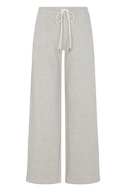 Drawstring Elastic Waist Relaxed Wide Leg Sweatpants